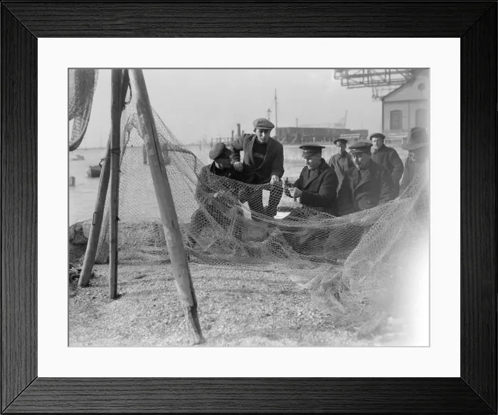 Framed Print : Poole Fishermen Framed Print : Poole Fishermen