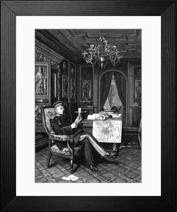 Framed Print : Moltke at Versailles Framed Print : Moltke at Versailles