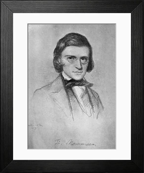 Framed Print : C M T Mommsen (Young) Framed Print : C M T Mommsen (Young)