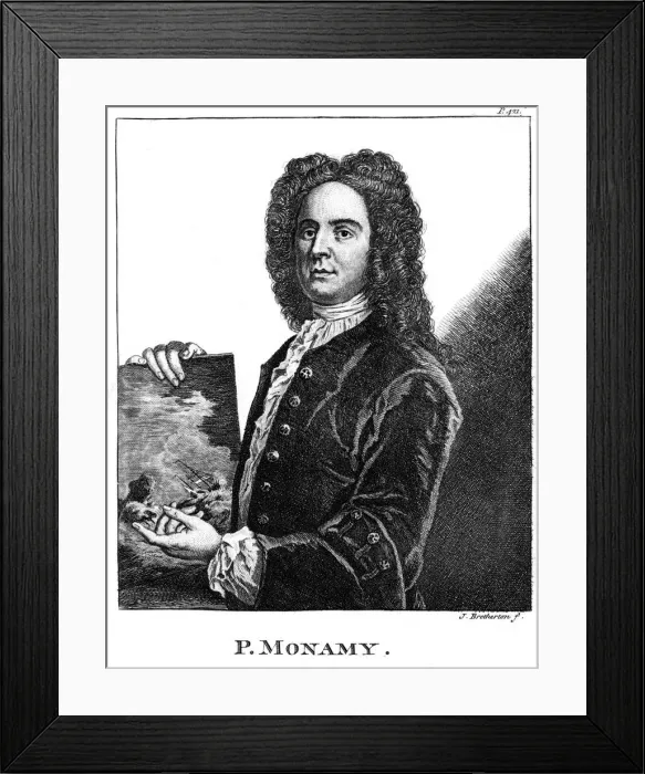 Framed Print : Peter Monamy, Artist Framed Print : Peter Monamy, Artist