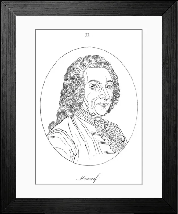 Framed Print : Franc. Aug. De Moncrif Framed Print : Franc. Aug. De Moncrif