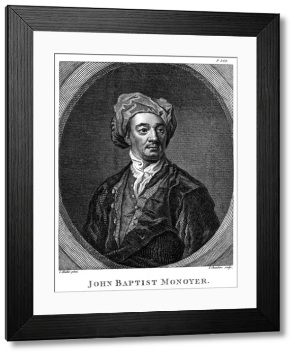 Framed Print : Jean Baptiste Monnoyer
