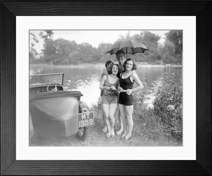 Framed Print : Bathing Japes Framed Print : Bathing Japes