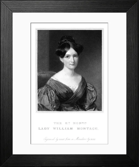 Framed Print : Emily Lady Montagu Framed Print : Emily Lady Montagu