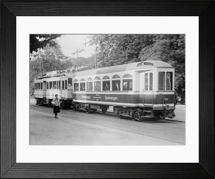 Framed Print : Bremen Tram 1930S Framed Print : Bremen Tram 1930S