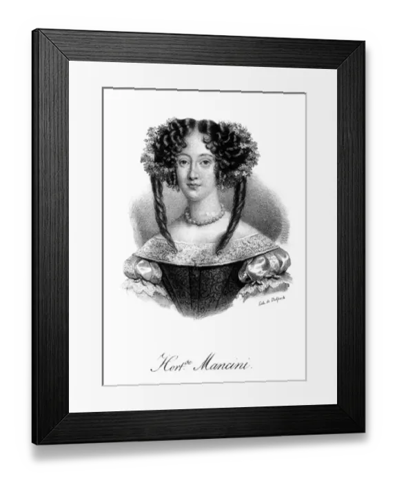 Framed Print : Hortense Mazarin Framed Print : Hortense Mazarin