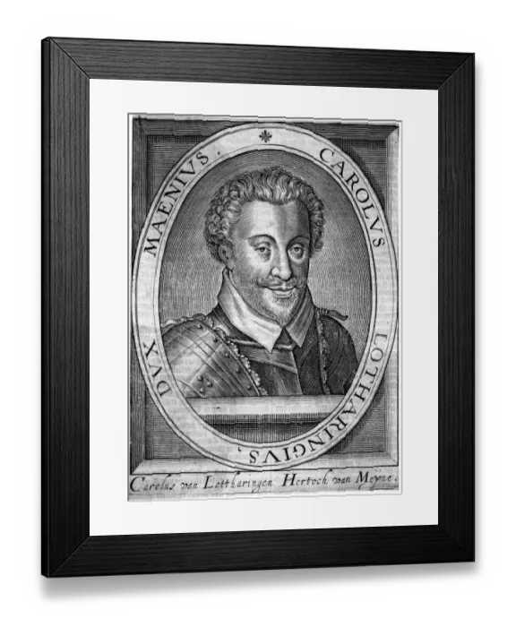 Framed Print : Charles Duc Mayenne Framed Print : Charles Duc Mayenne