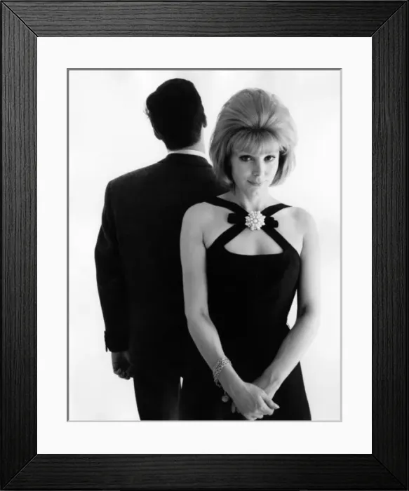 Framed Print : Model Couple Framed Print : Model Couple
