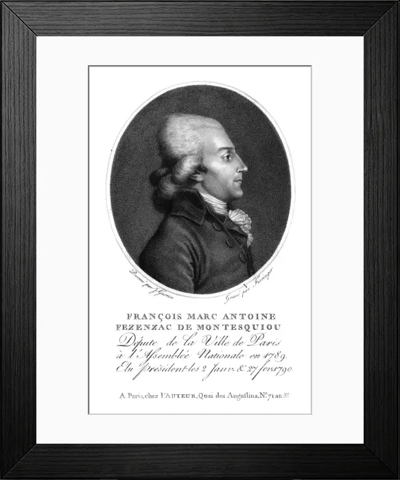 Framed Print : Francois Montesquiou Framed Print : Francois Montesquiou