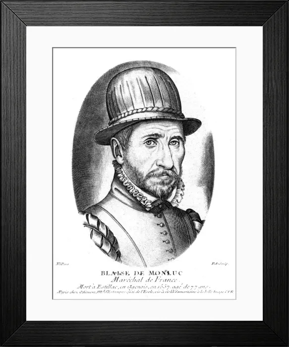 Framed Print : Blaise De Montluc Framed Print : Blaise De Montluc