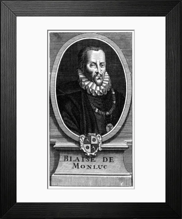 Framed Print : Blaise De Montluc Framed Print : Blaise De Montluc