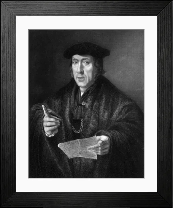 Framed Print : Sir John More, Judge Framed Print : Sir John More, Judge
