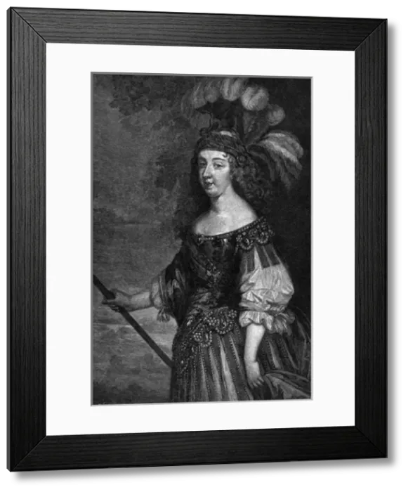 Framed Print : Duchesse Montpensier Framed Print : Duchesse Montpensier