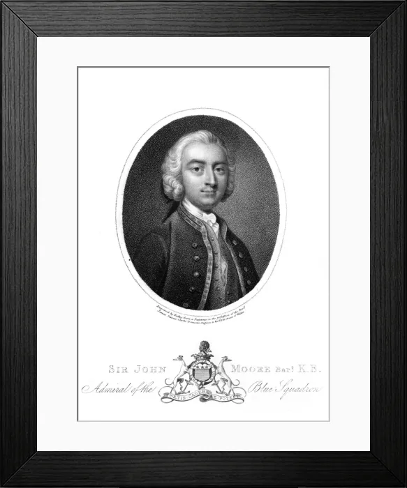 Framed Print : Sir John Moore (Naval) Framed Print : Sir John Moore (Naval)