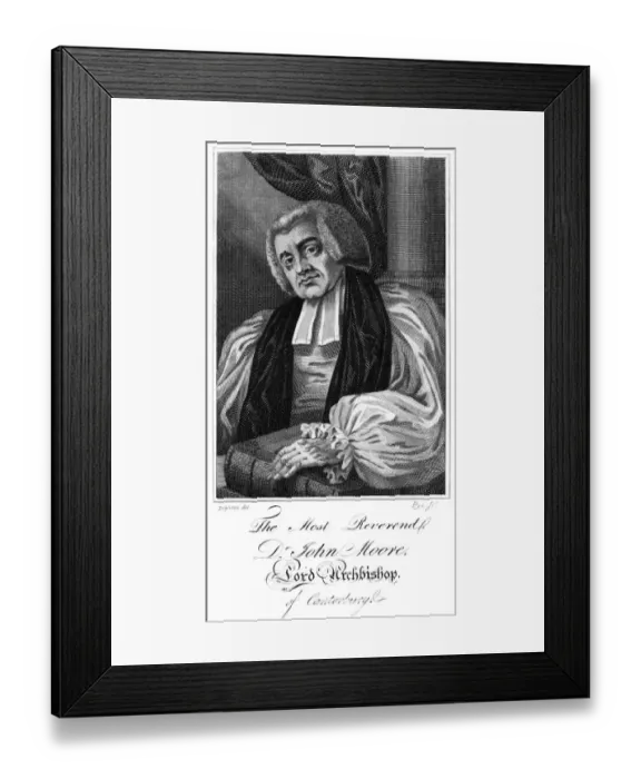Framed Print : John Moore, Arch. Cant