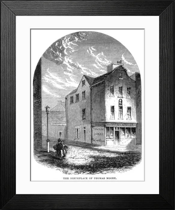 Framed Print : Moores Birthplace -2 Framed Print : Moores Birthplace -2