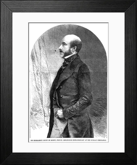 Framed Print : Charles Duc De Morny Framed Print : Charles Duc De Morny