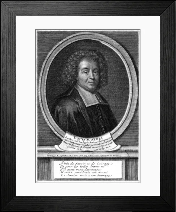 Framed Print : Louis Moreri Framed Print : Louis Moreri