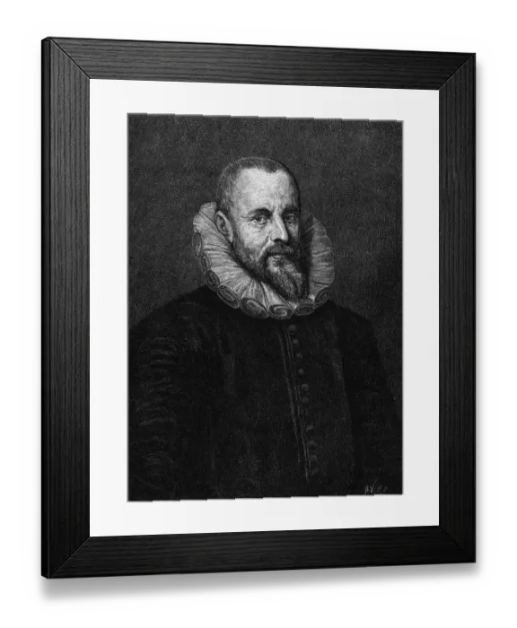 Framed Print : Jan Moretus I Framed Print : Jan Moretus I