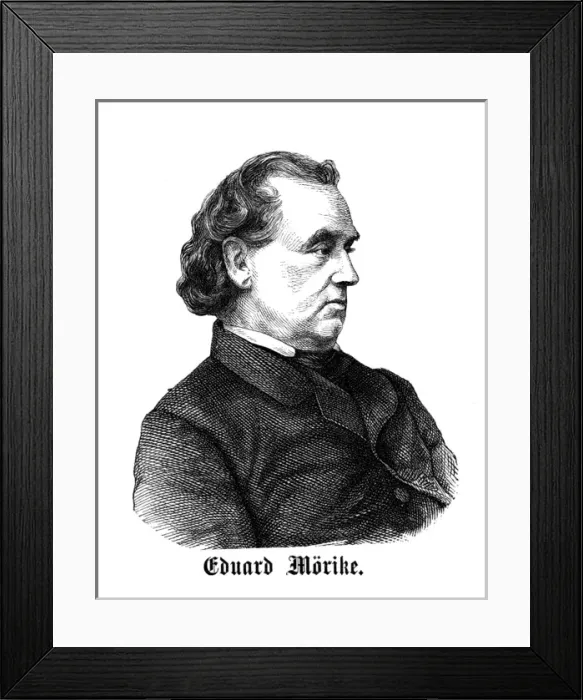 Framed Print : Eduard Morike Framed Print : Eduard Morike