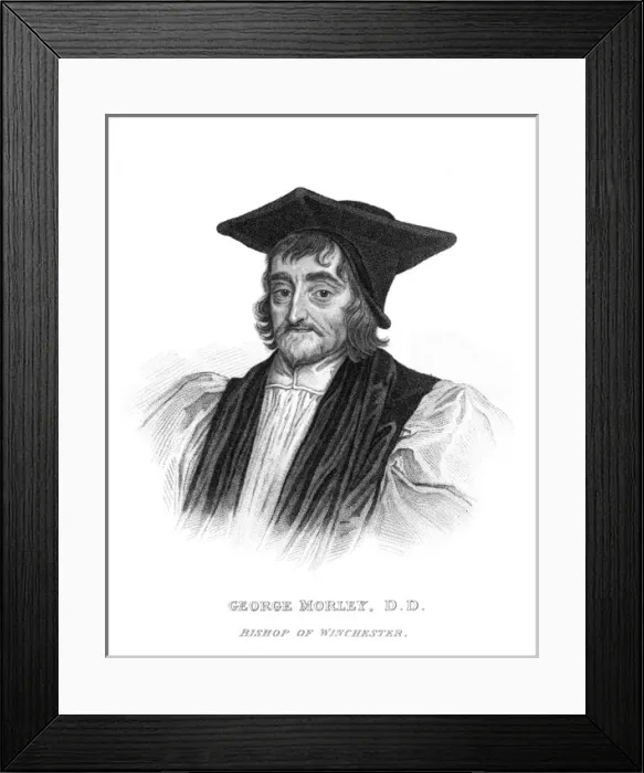 Framed Print : George Morley, Bishop Framed Print : George Morley, Bishop