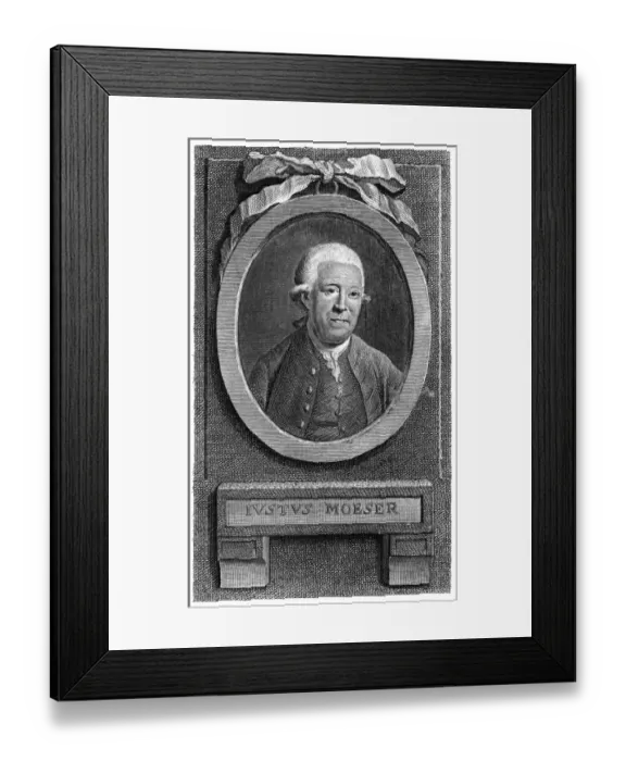 Framed Print : Justus Moser - 2 Framed Print : Justus Moser - 2