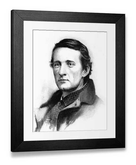 Framed Print : John Singleton Mosby Framed Print : John Singleton Mosby