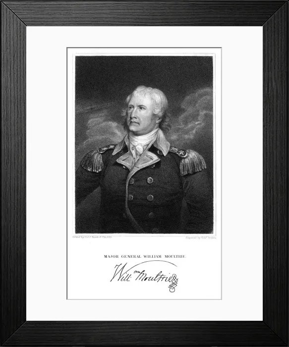 Framed Print : William Moultrie Framed Print : William Moultrie