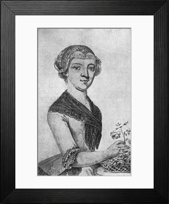 Framed Print : Maria Anna Mozart Framed Print : Maria Anna Mozart