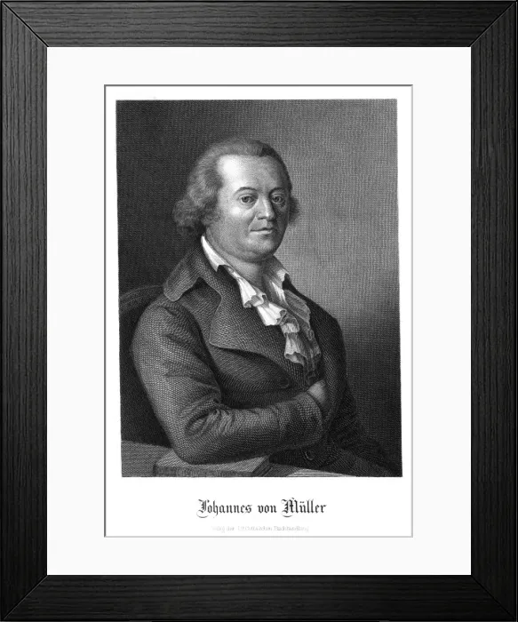 Framed Print : Johannes Von Muller Framed Print : Johannes Von Muller