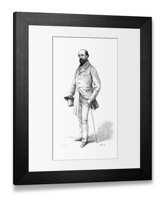 Framed Print : Henri Murger Framed Print : Henri Murger