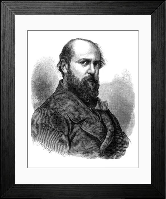 Framed Print : Henri Murger Framed Print : Henri Murger