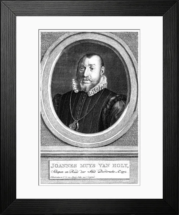 Framed Print : Joannes Muys Van Holy Framed Print : Joannes Muys Van Holy