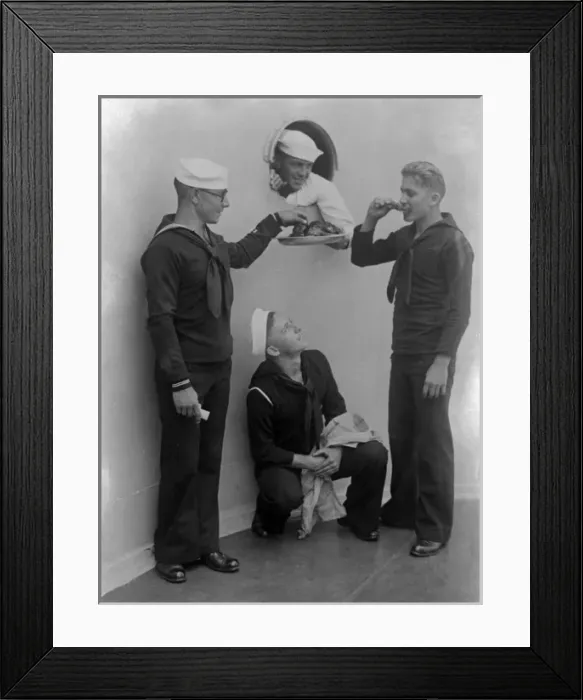 Framed Print : Sailors Snack Framed Print : Sailors Snack