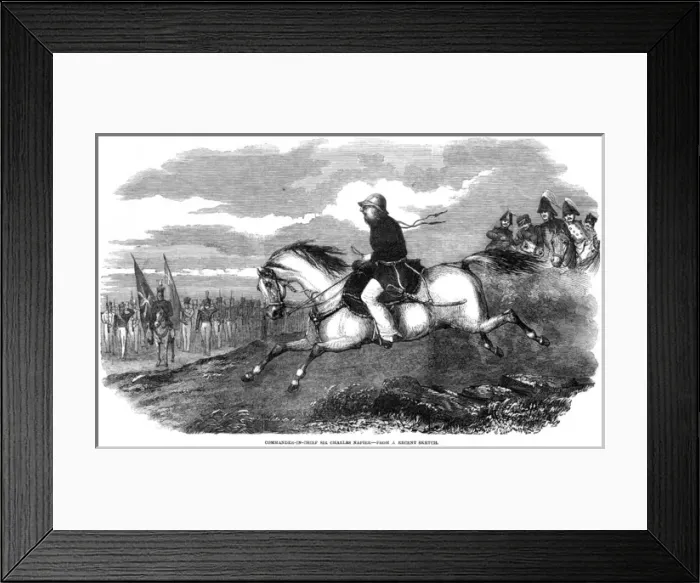 Framed Print : Charles James Napier Framed Print : Charles James Napier