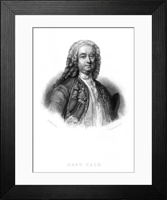 Framed Print : Richard Beau Nash - 2 Framed Print : Richard Beau Nash - 2