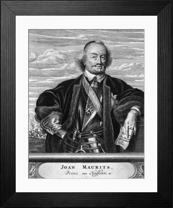 Framed Print : Jan Maurits Van Nassau Framed Print : Jan Maurits Van Nassau