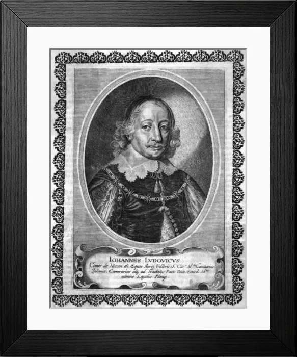 Framed Print : Johan Lodewijk Nassau Framed Print : Johan Lodewijk Nassau