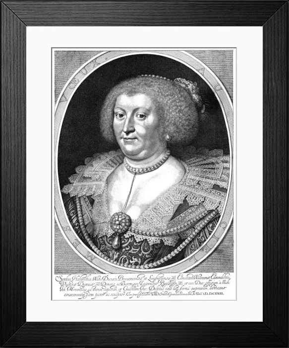 Framed Print : Sophie Hedwig Van Nassau Framed Print : Sophie Hedwig Van Nassau
