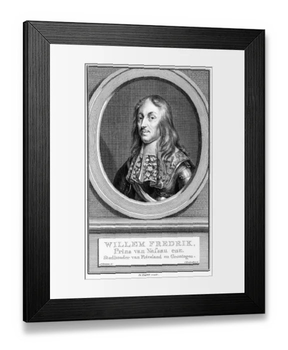 Framed Print : Willem Fredrik Nassau Framed Print : Willem Fredrik Nassau