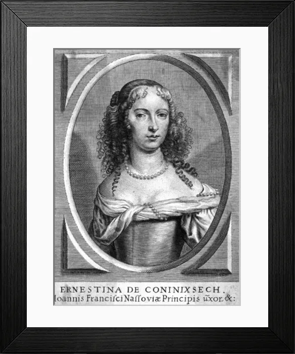 Framed Print : Ernestina Van Nassau Framed Print : Ernestina Van Nassau