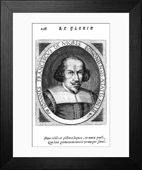 Framed Print : Giovanni Franc. Negri Framed Print : Giovanni Franc. Negri