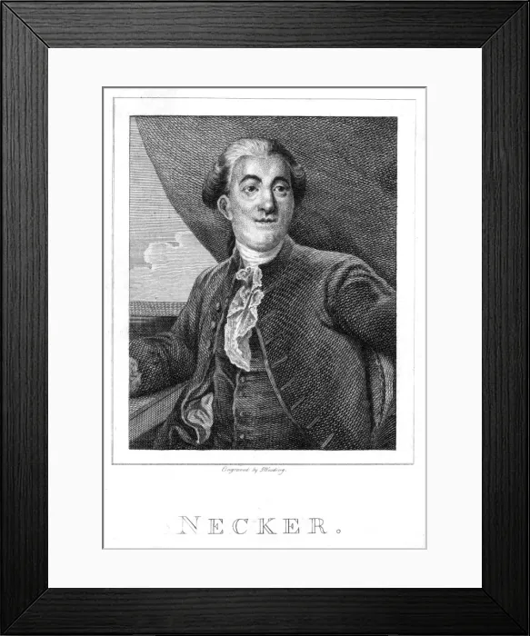 Framed Print : Jacques Necker Framed Print : Jacques Necker