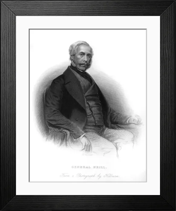 Framed Print : Jas. Geo Smith Neill Framed Print : Jas. Geo Smith Neill