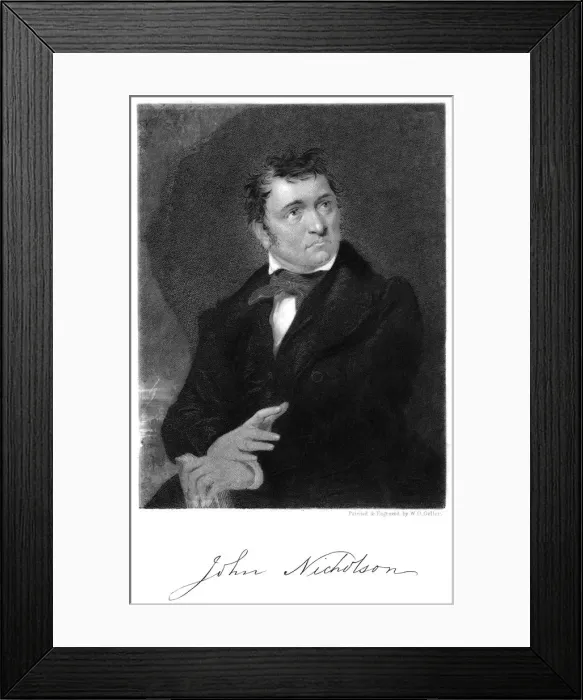 Framed Print : John Nicholson, Poet Framed Print : John Nicholson, Poet