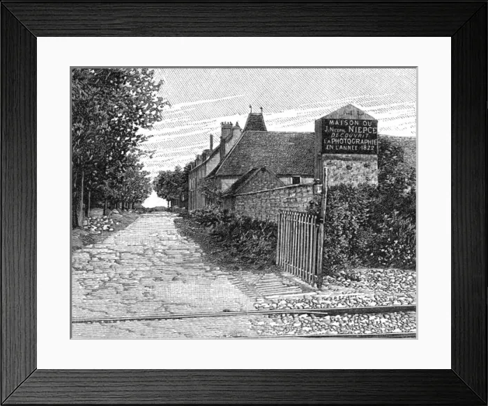 Framed Print : Home of Niepce Framed Print : Home of Niepce