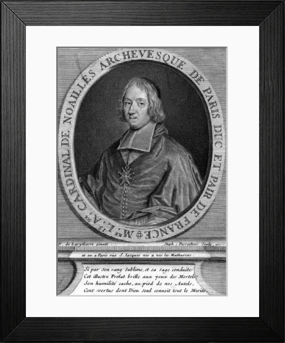 Framed Print : Louis Antoine Noailles Framed Print : Louis Antoine Noailles