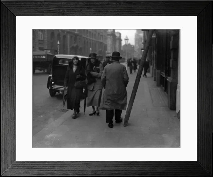 Framed Print : Walking under a Ladder Framed Print : Walking under a Ladder