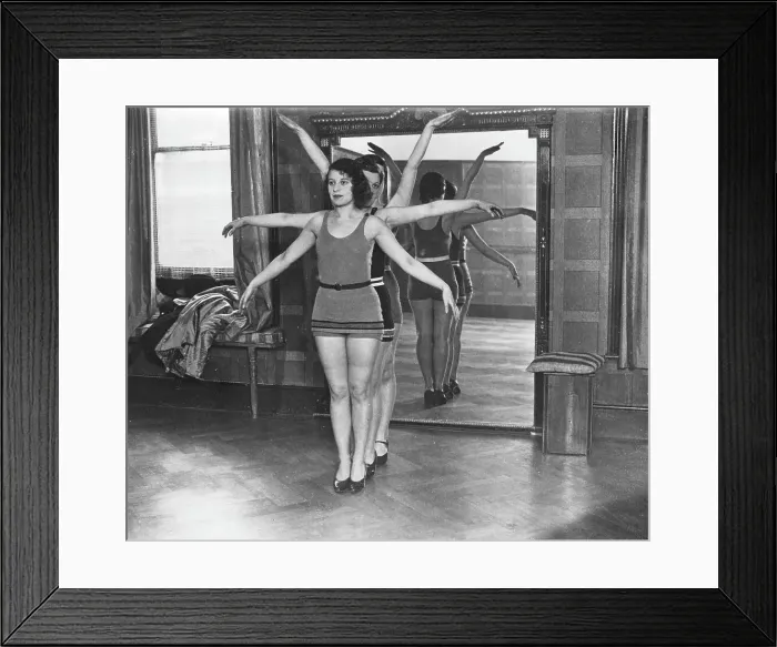 Framed Print : Keep Fit Exercises Framed Print : Keep Fit Exercises