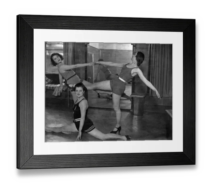 Framed Print : Keep Fit Exercises Framed Print : Keep Fit Exercises